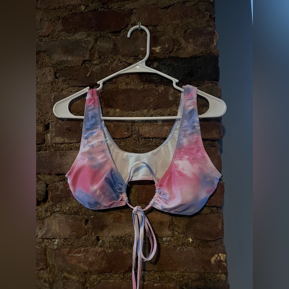 Tie-Dye Women's Swim Top
